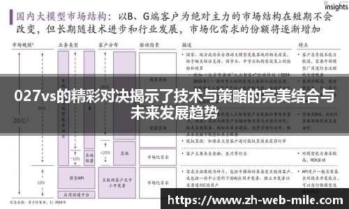 027vs的精彩对决揭示了技术与策略的完美结合与未来发展趋势